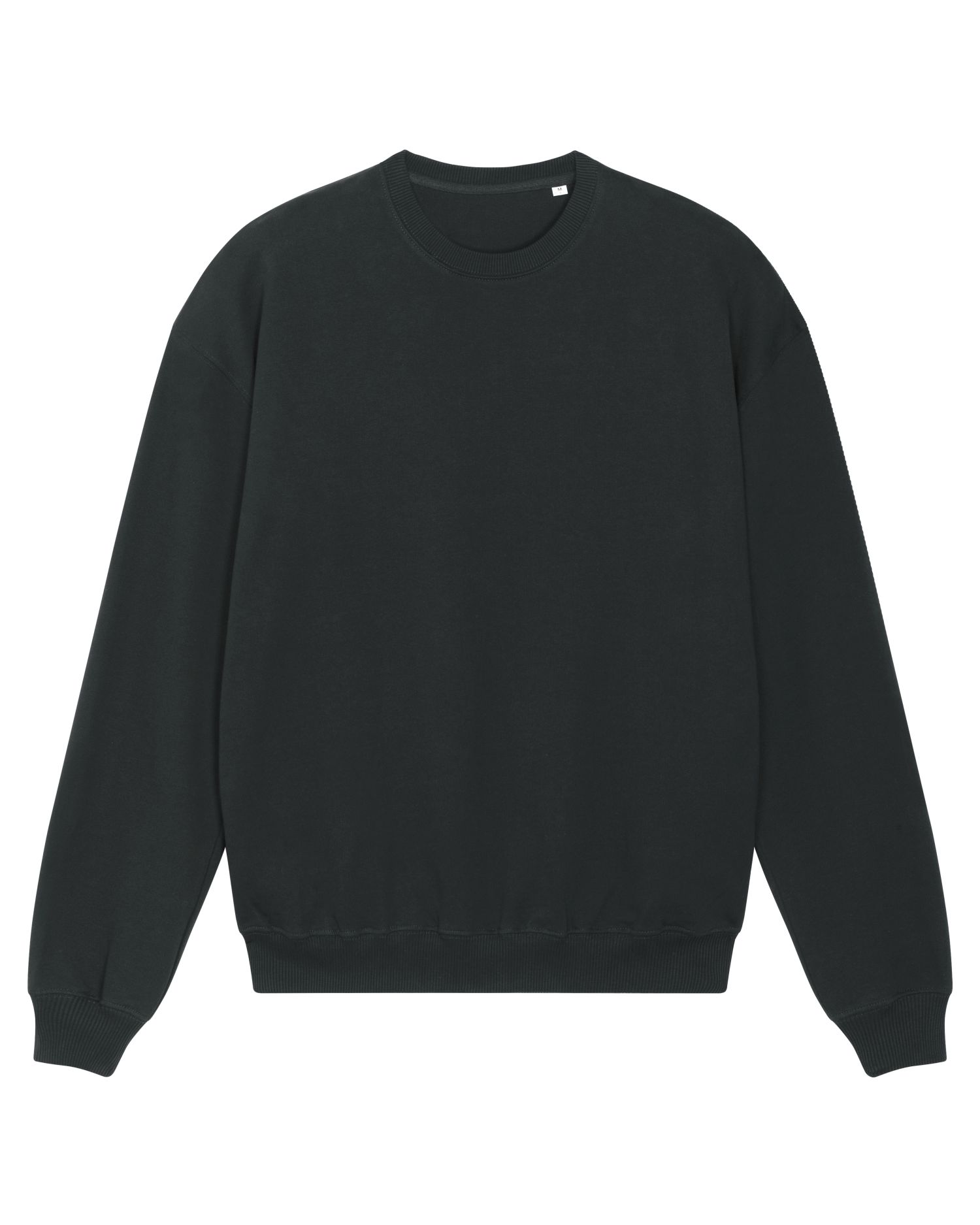 Be Famous Unisex Organic Oversized Sweatshirt Dry Hand Feel Black 3XL