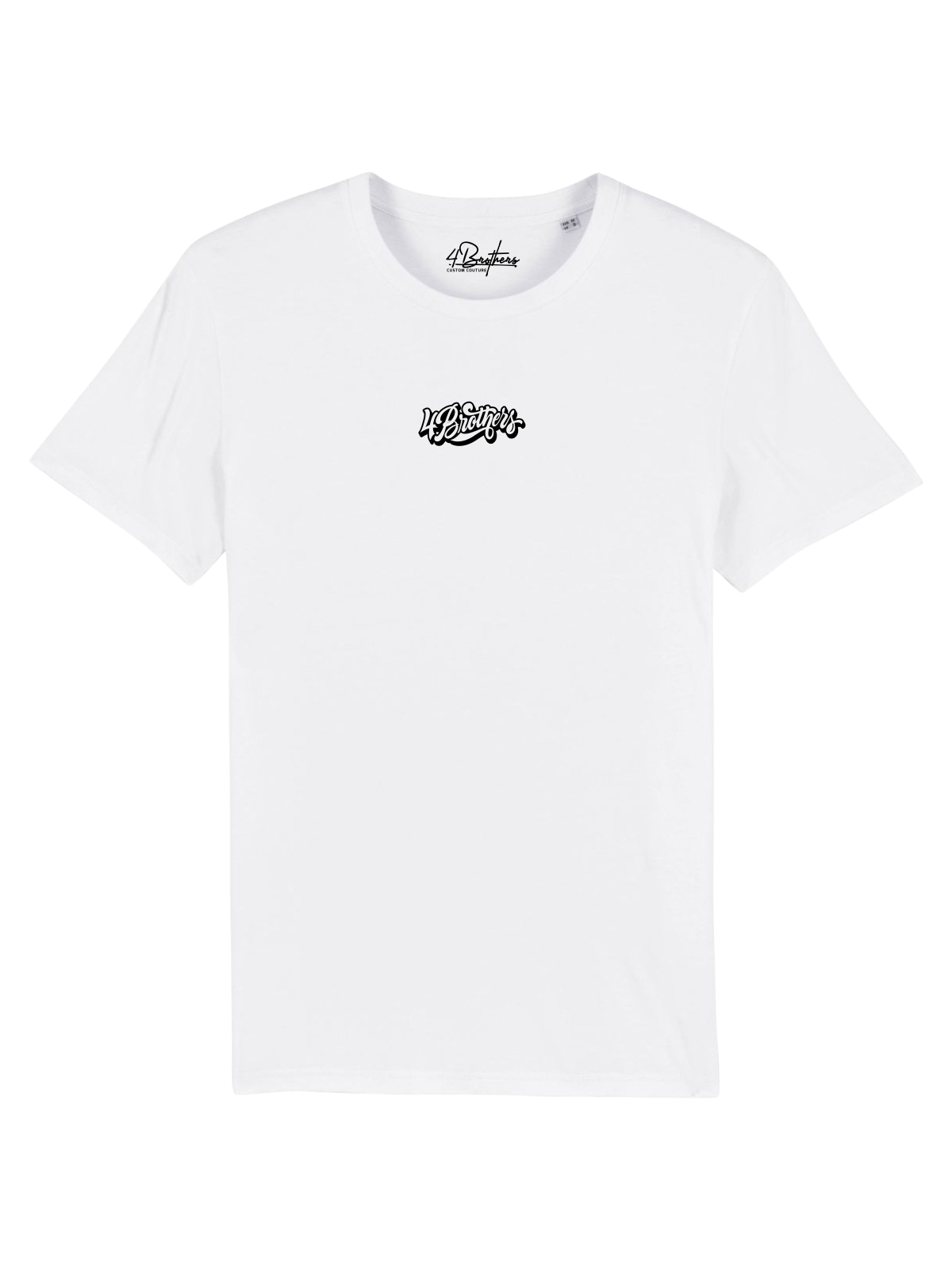 4Brothers T-Shirt comic font T-Shirt New White 5XL
