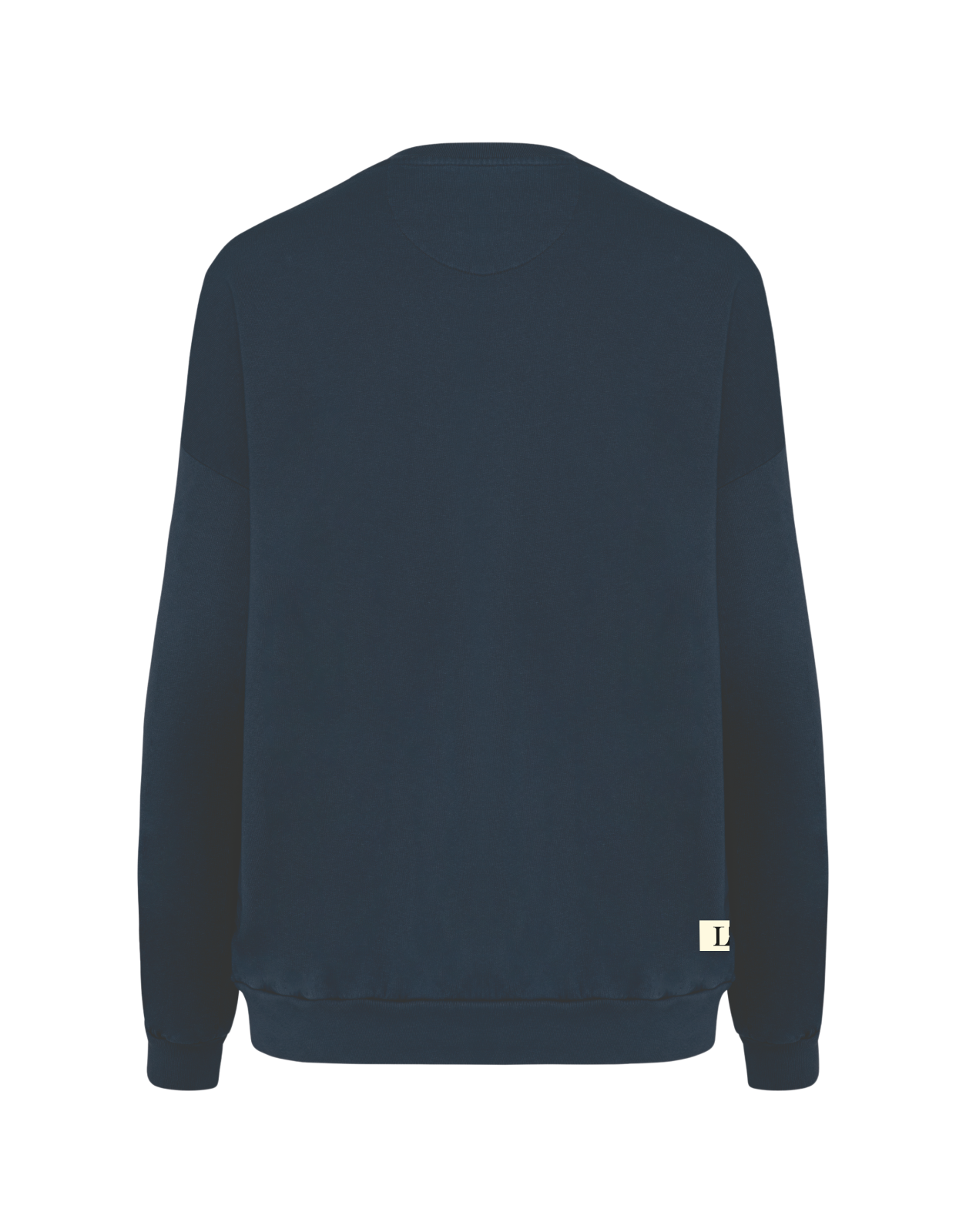 LL Oversized Terry Sweater navy
