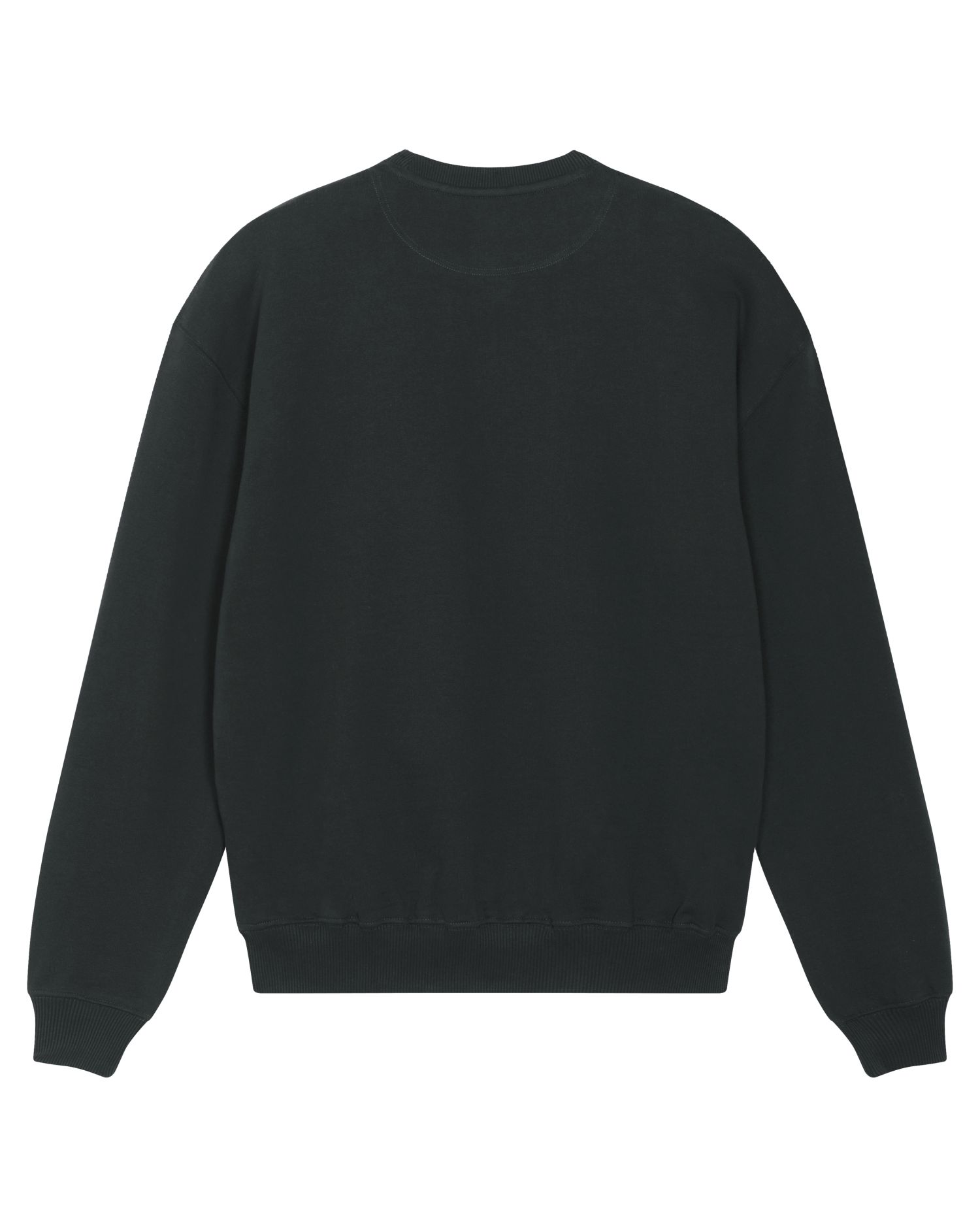 Be Famous Unisex Organic Oversized Sweatshirt Dry Hand Feel Black 3XL