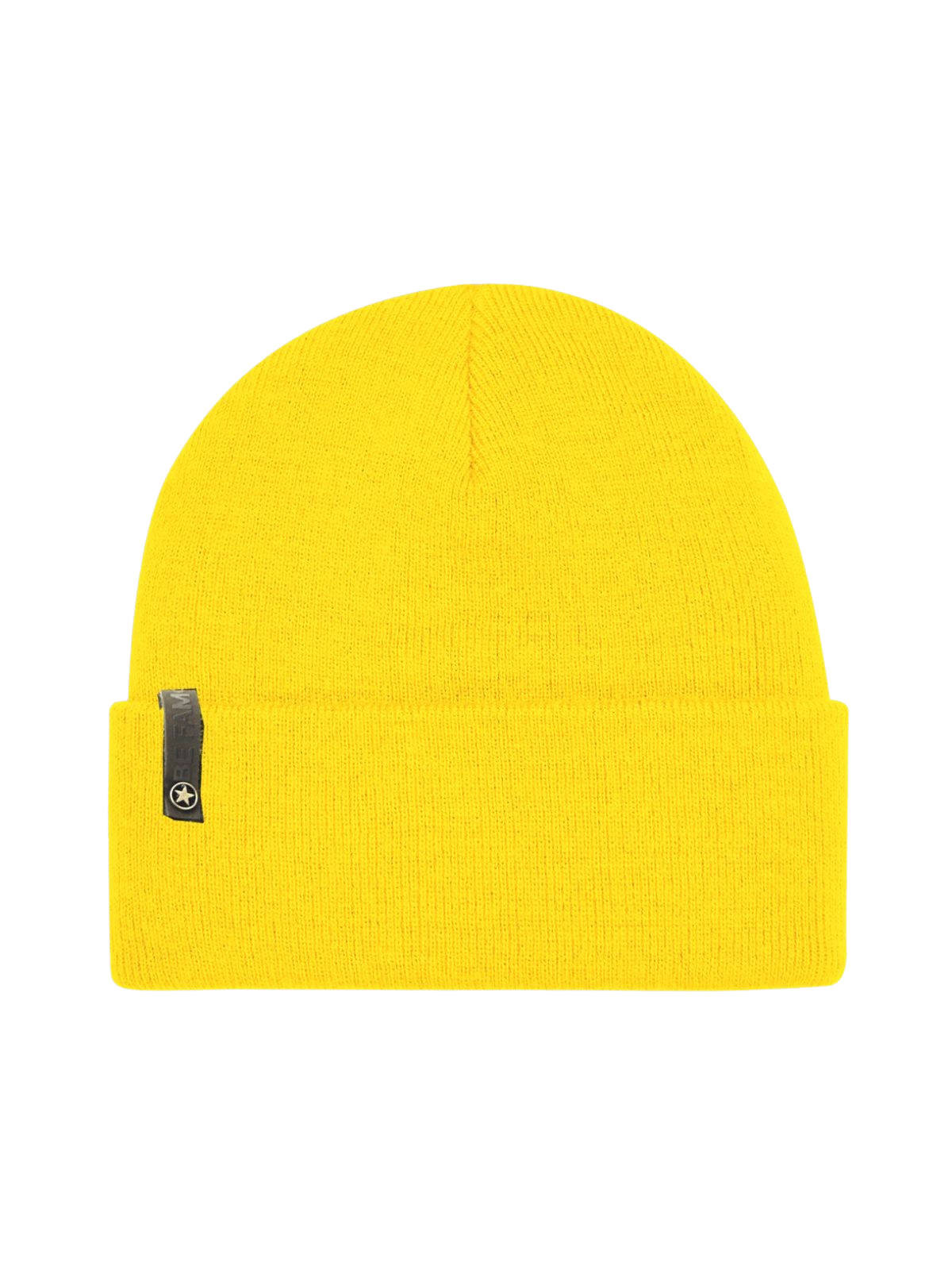 Be Famous Turn Up Knit Beanie B08