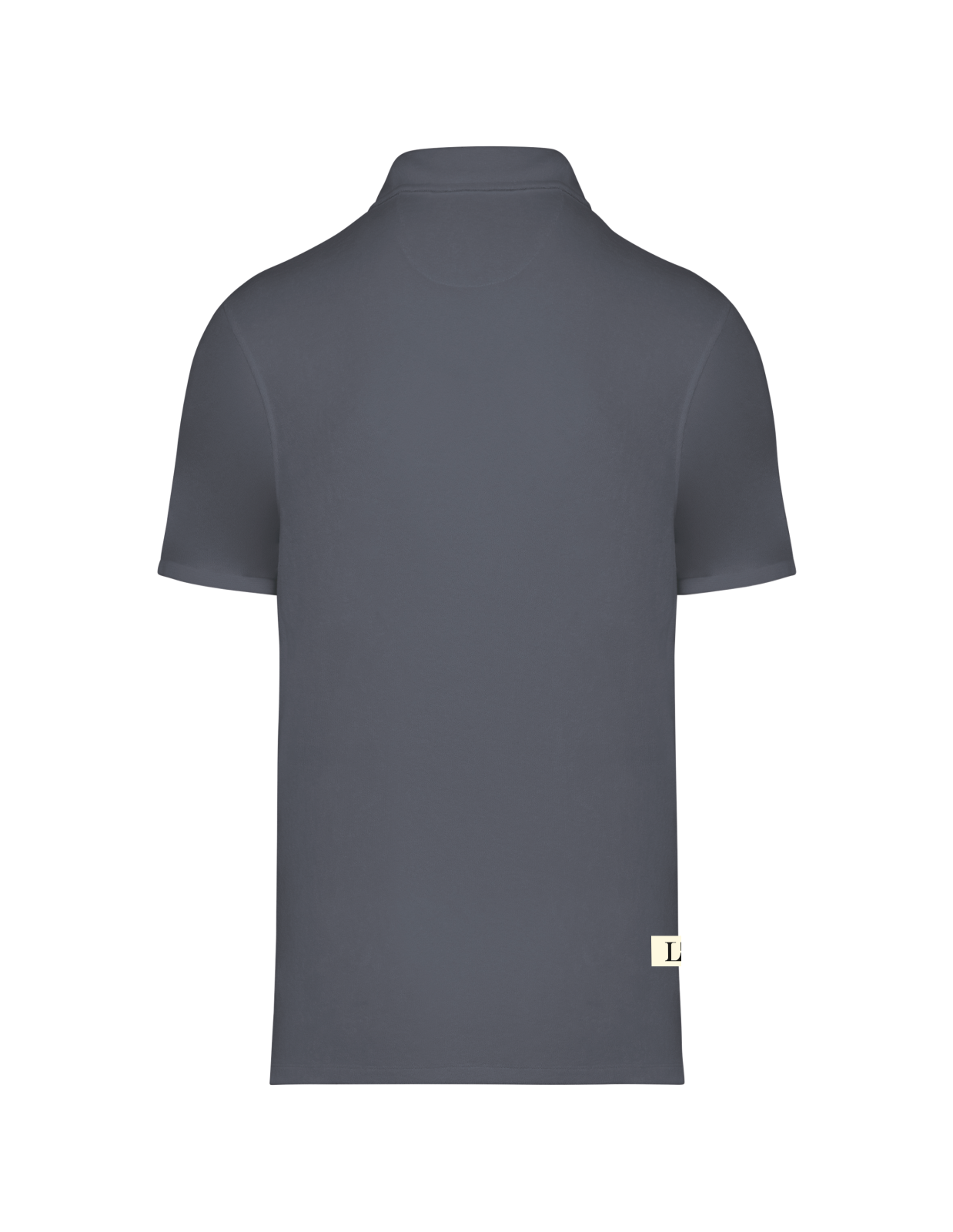 LL -Terry Towel Polo Shirt mineral grey