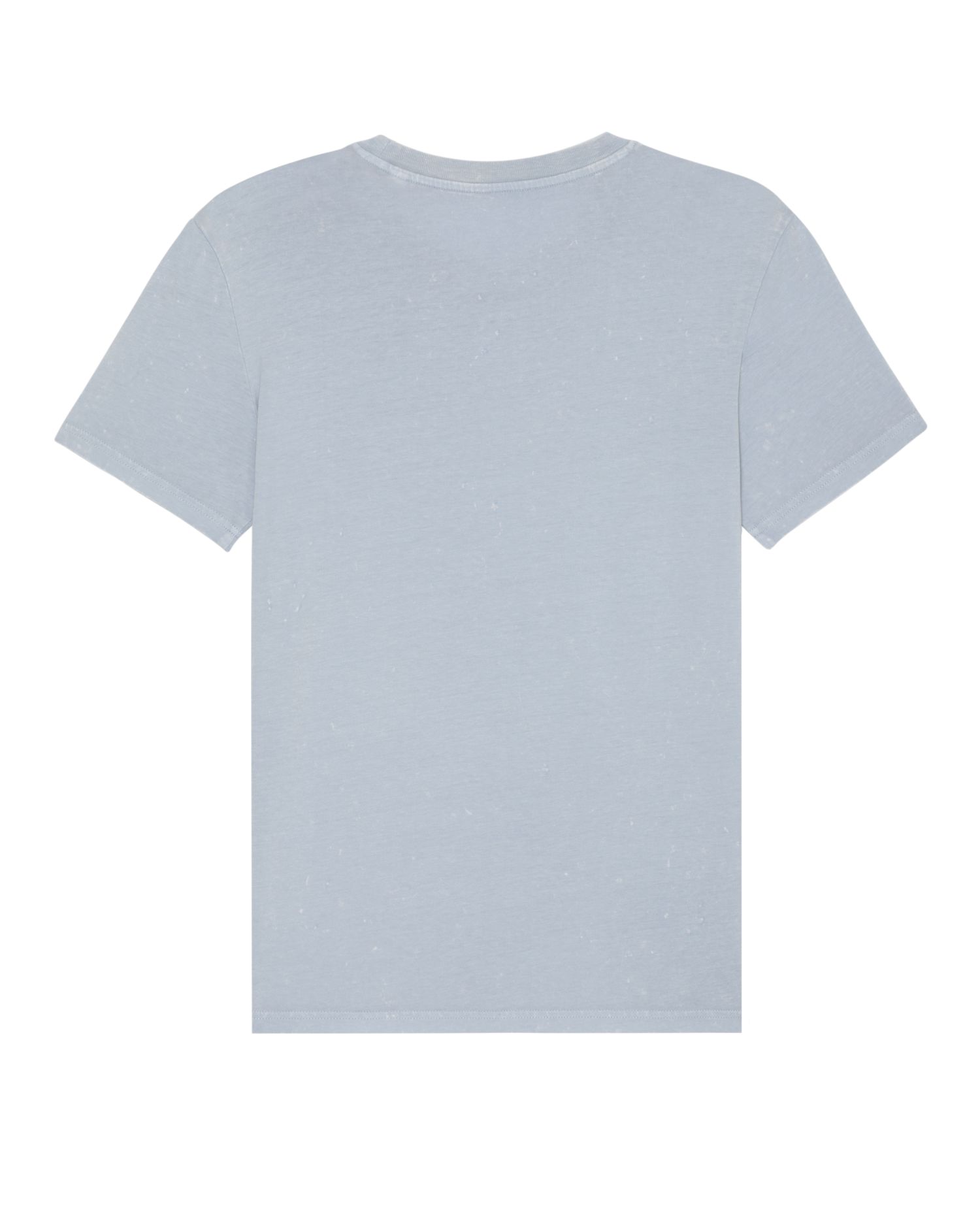 Be Famous Organic Unisex Vintage Classic T-Shirt G. Dyed Aged Serene Blue XXL