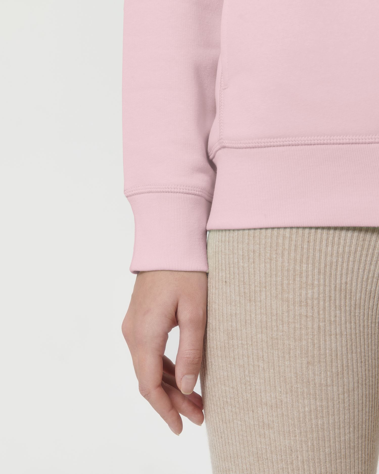 Be Famous Unisex Side Pocket Hooded Sweatshirt Cotton Pink 3XL