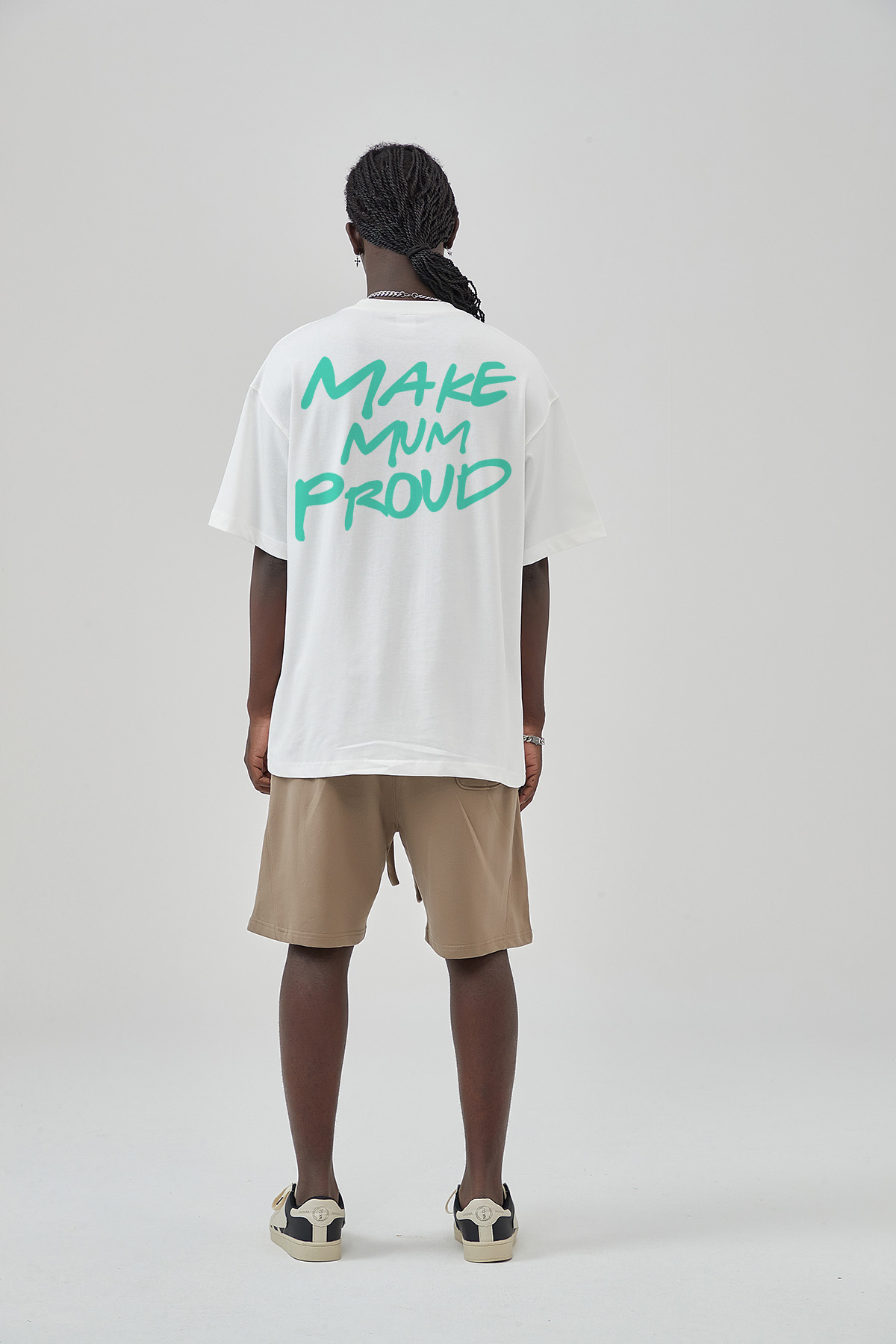 Make Mum Proud T-Shirt White