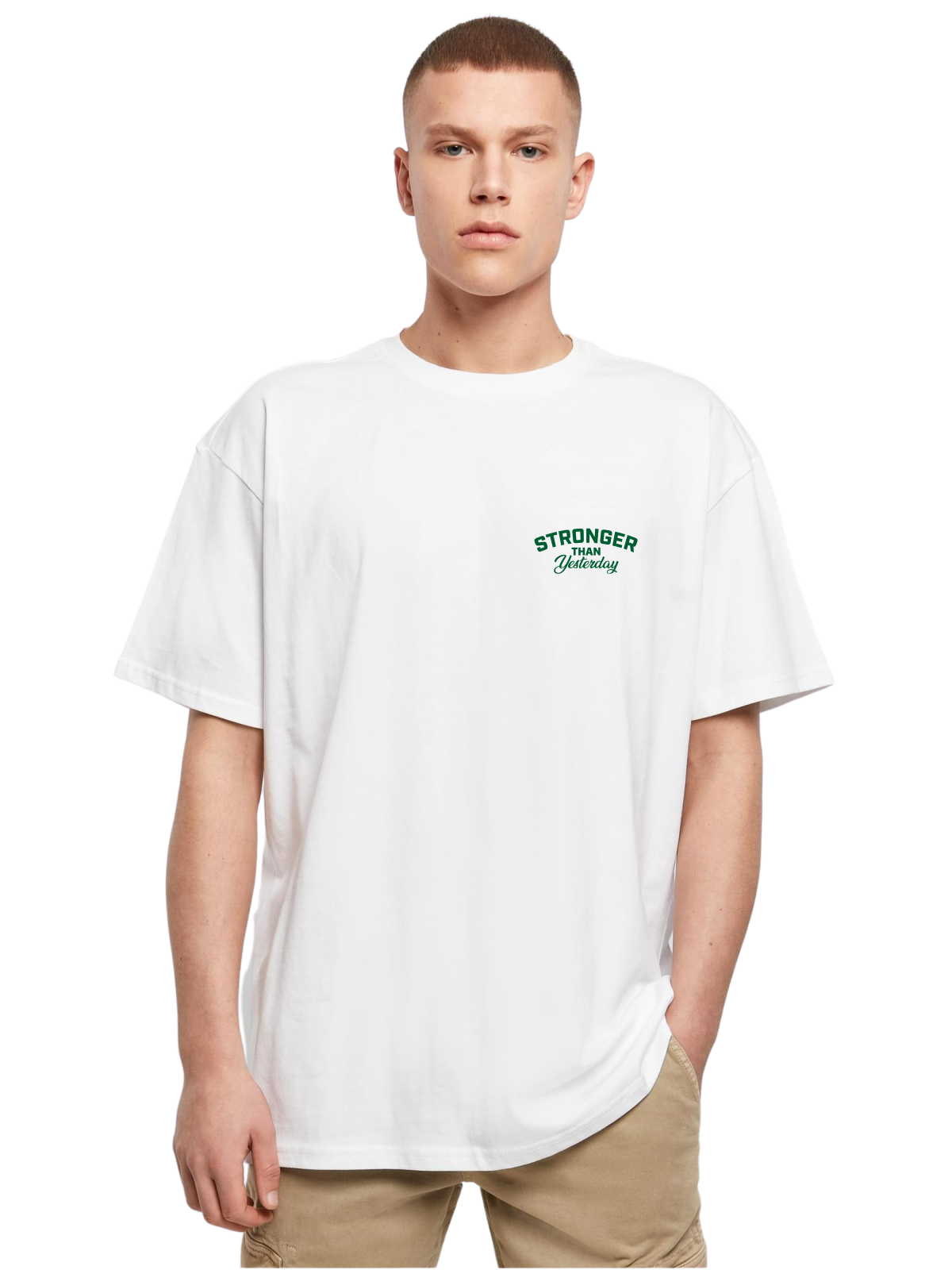 Be Famous x UCC Unisex Heavy Oversized T-Shirt Stronger
