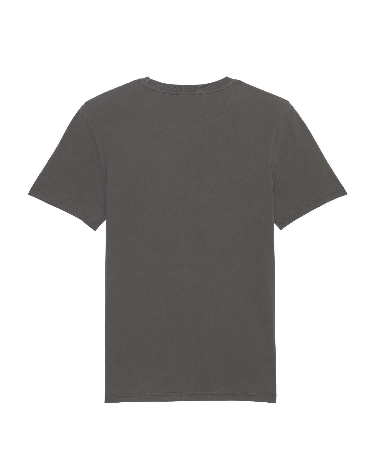 Be Famous Organic Unisex Vintage Classic T-Shirt G. Dyed Black XXL
