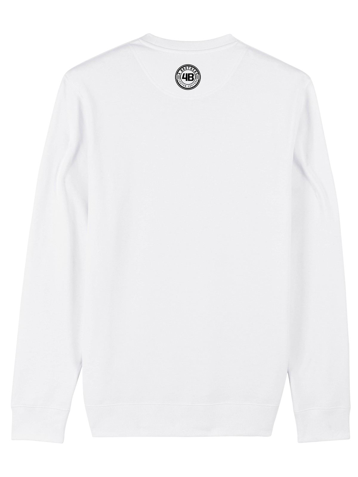 4Brothers Sweatshirt Logo New White 4XL