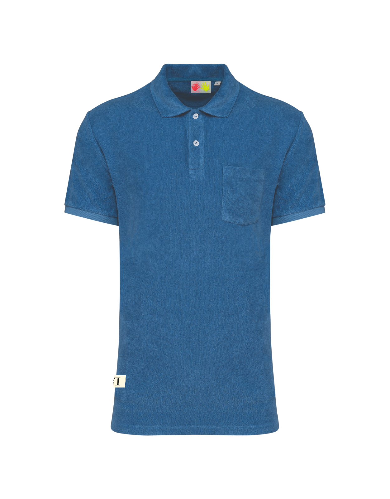 LL -Terry Towel Polo Shirt riviera blue