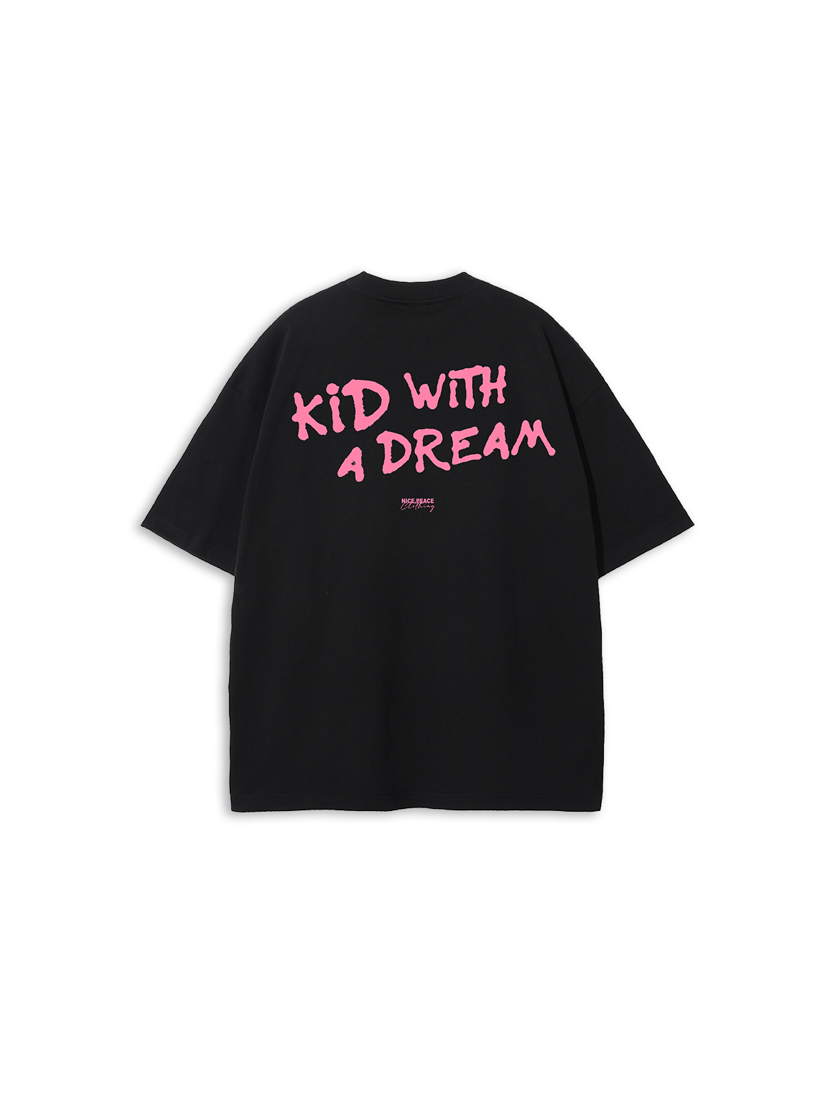 Kid With A Dream T-Shirt Black/Rose'