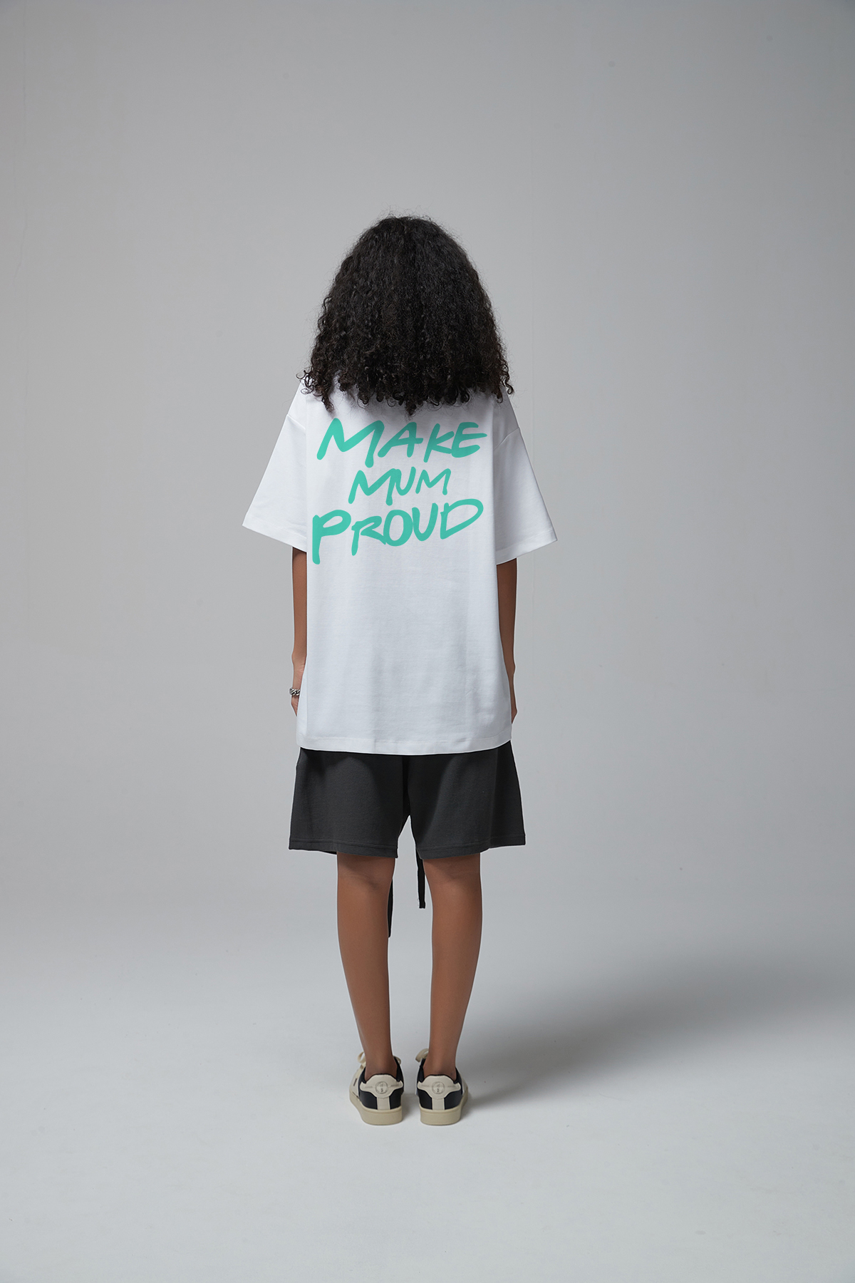 Make Mum Proud T-Shirt White