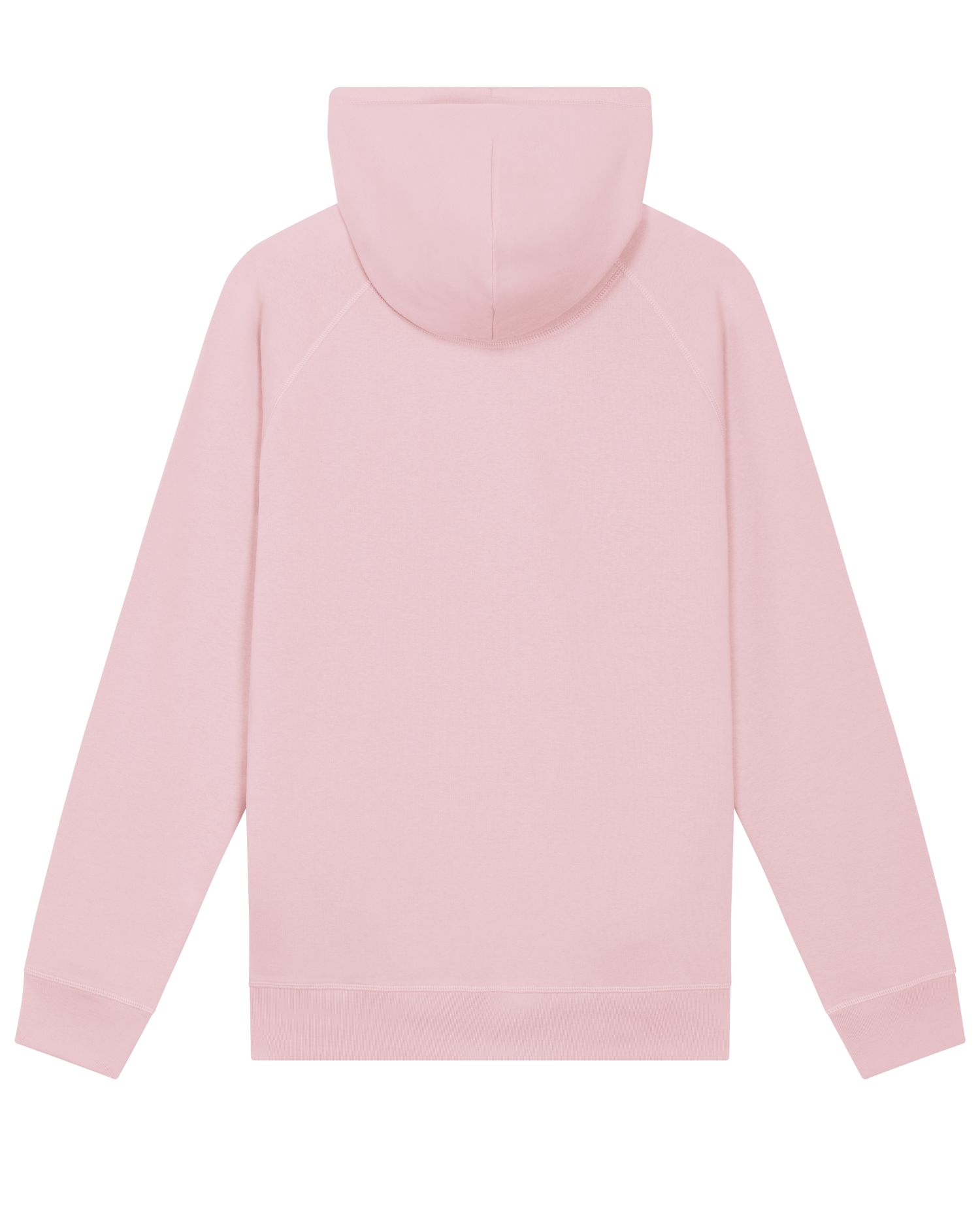Be Famous Unisex Side Pocket Hooded Sweatshirt Cotton Pink 3XL