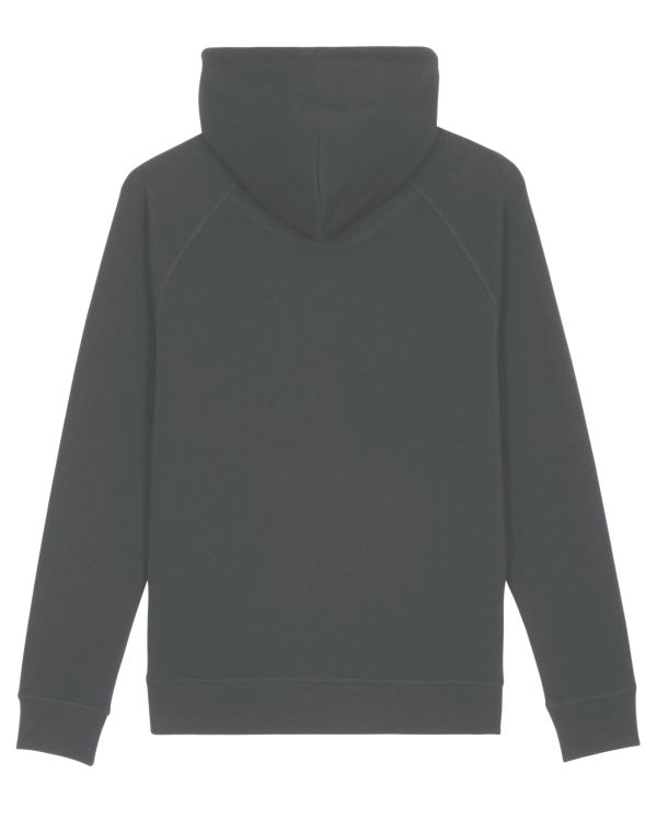 Be Famous Unisex Side Pocket Hooded Sweatshirt Anthracite 3XL
