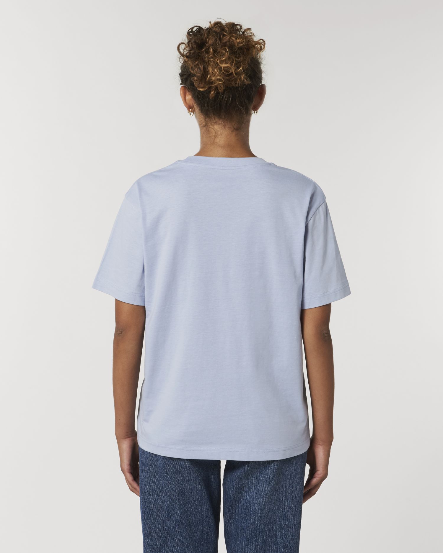 Be Famous Organic Unisex Relaxed T-shirt Serene Blue XXL