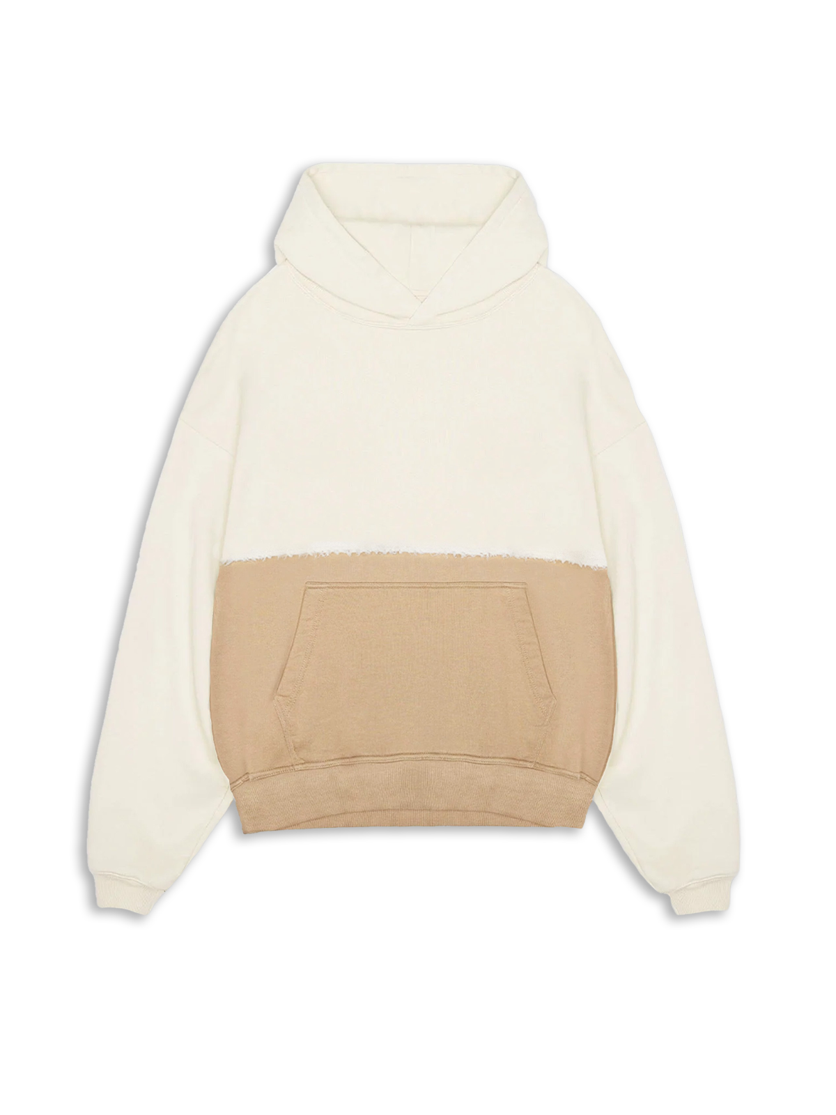 Inside Out Hoodie Cream-Sand