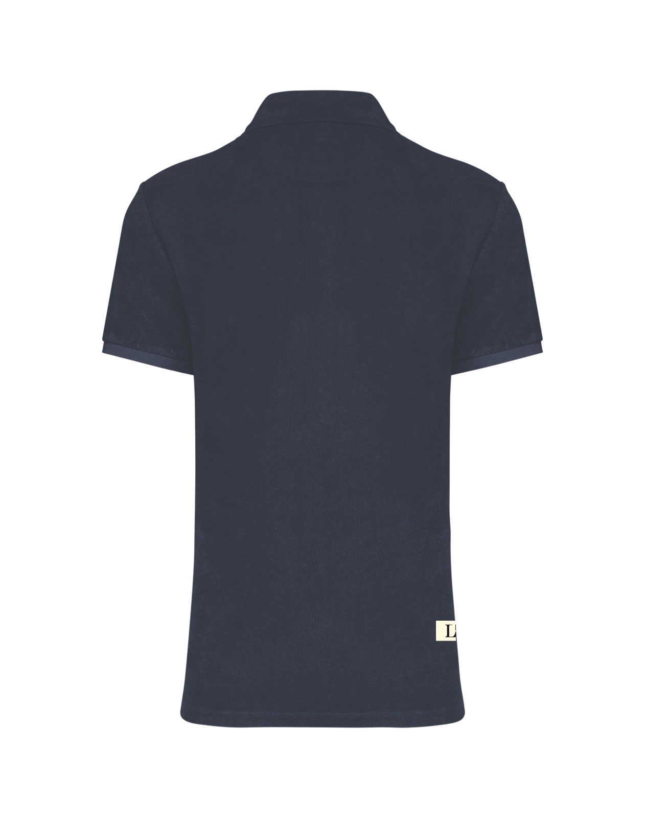LL -Terry Towel Polo Shirt navy