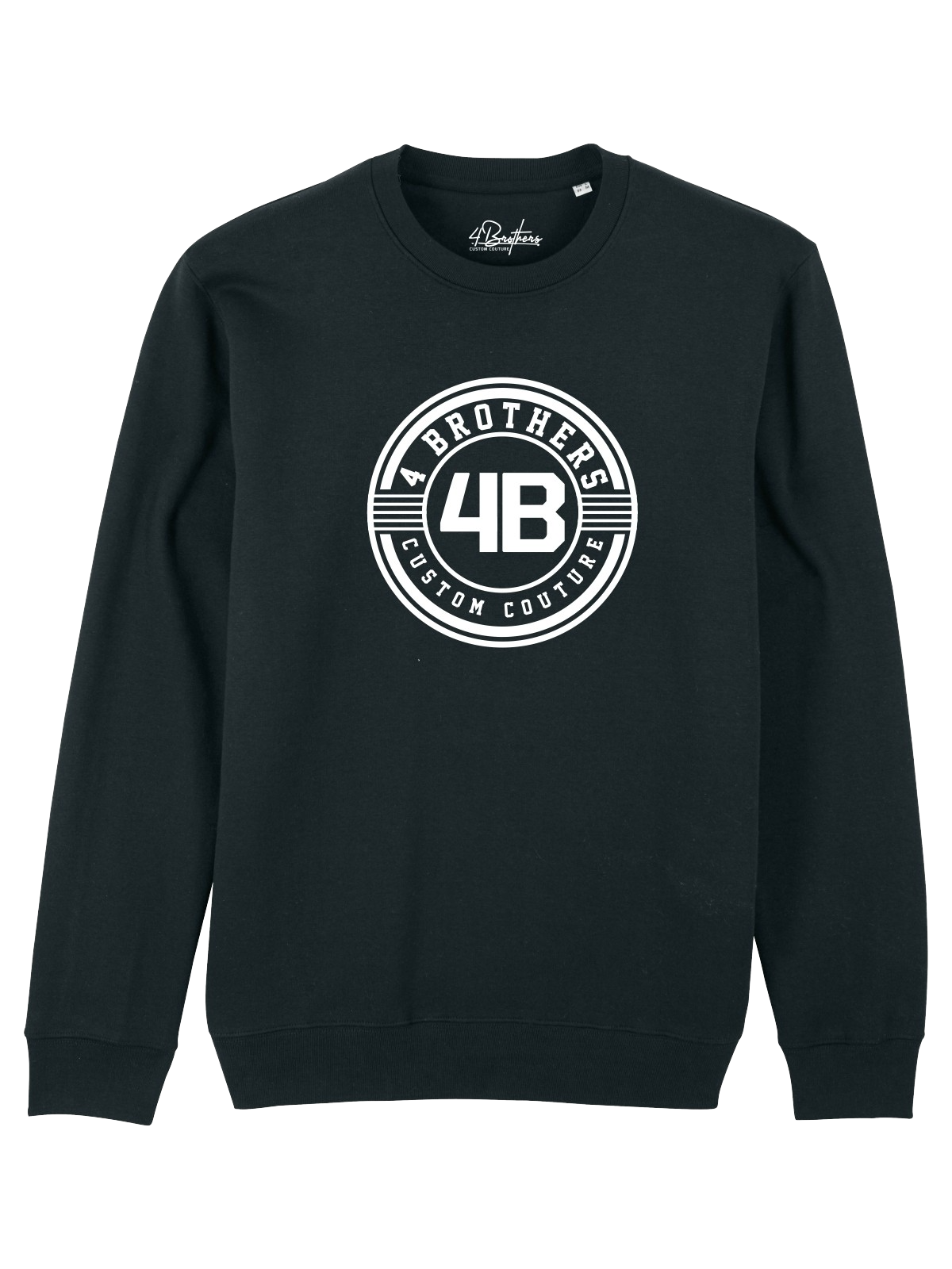 4Brothers Sweatshirt Logo Tire Black 4XL