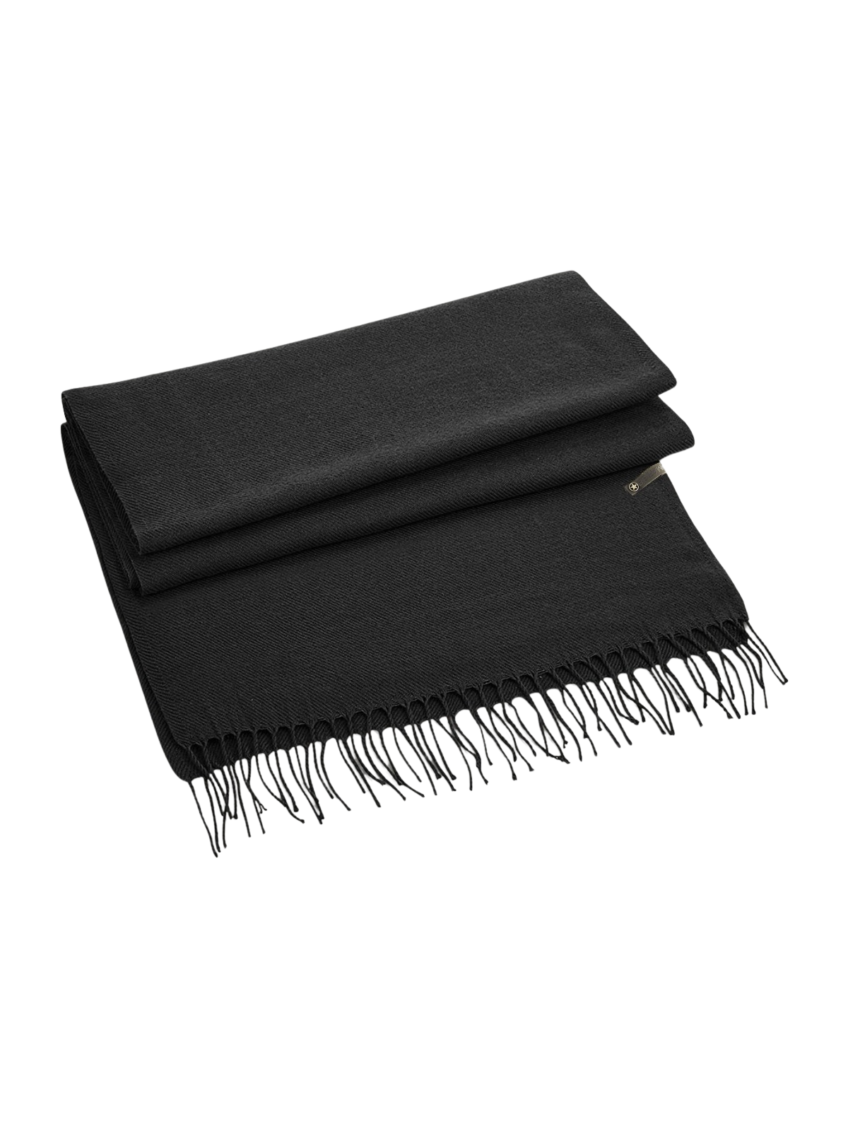 Be Famous Woven Scarf  S2002 Black