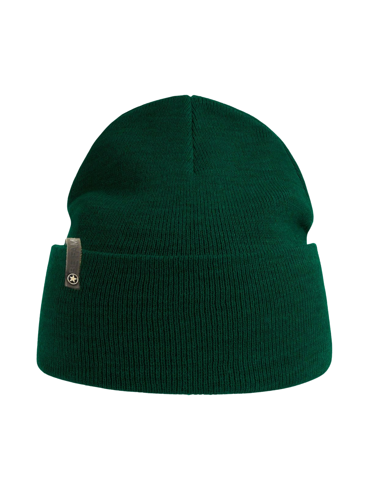 Be Famous Pure Sustainable Oversized Beanie B2204 bottle green