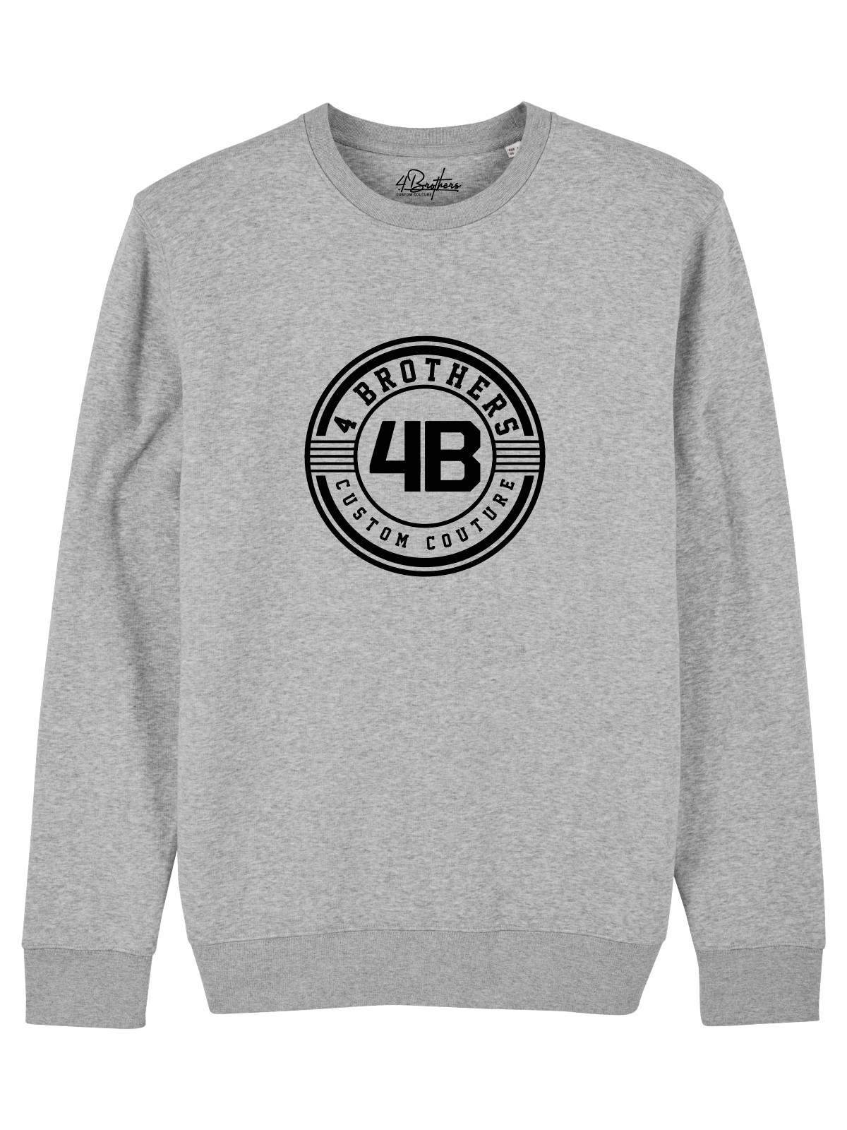 4Brothers Sweatshirt Logo Road Grey 4XL